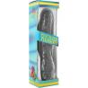 Sevencreations vinil p-shape vibrator black pene 20 cm. - 2