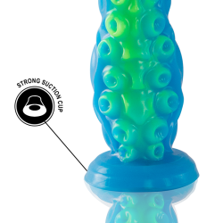 Epic - scylla dildo tentáculo fino fluorescente tamaño grande - - 7 Epic - scylla dildo tentáculo fino fluorescente tamaño grande - - 7