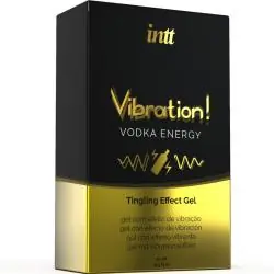 Intt - potente estimulante íntimo gel vibrador liquido vodka 15ml