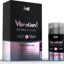 Intt - potente estimulante íntimo gel vibrador liquido chicle 15ml