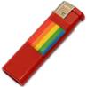 Pride - mechero fuscia con bandera lgbt - 2