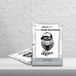 Black hole gel base agua dilatacion anal 6 ml monodosis - - 6