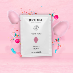 Bruma - gel deslizante con aloe vera sabor a nube 6 ml - - 4