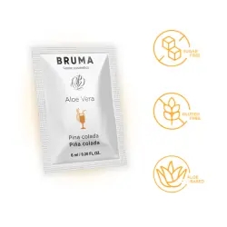 Bruma - 6 ml gel deslizante con aloe vera sabor a piña colada