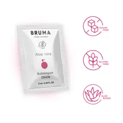 Bruma - 6 ml gel deslizante con aloe vera sabor a chicle Bruma - 6 ml gel deslizante con aloe vera sabor a chicle
