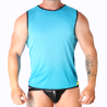 Macho camiseta azul - 2