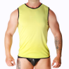 Macho camiseta amarillo - 2