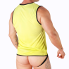 Macho camiseta amarillo - 3