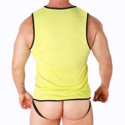 Macho - camiseta amarillo s/m