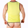 Macho camiseta amarillo - 4
