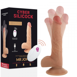 Cyber silicock realistico control remoto mr john