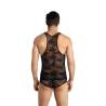 Camiseta de tirantes Anais Men Romance, modelo de espaldas