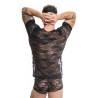 Camiseta Anais Men Romance, modelo de espaldas