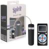 Bala Spirit Bullet Vibe negra con su mando y la caja
