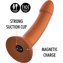 Mythology rune royal dildo m - vibrador compatible con watchme wireless technology - - 2