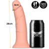 Medidas del vibrador Mythology Asher Original M: 20 cm de largo y 4 cm de diámetro
