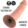 Ventosa y punto de carga magnética del vibrador Mythology Asher Original S