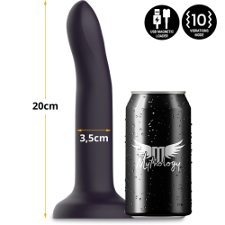 Mythology duman mystic dildo l - vibrador compatible con watchme wireless technology - - 4