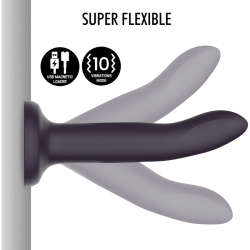 Mythology duman mystic dildo m - vibrador compatible con watchme wireless technology - - 6