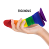 Dildo Mythology Corey Pride M en la mano
