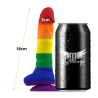 Medidas del dildo Mythology Corey Pride M: 18 cm de largo y 3 cm de diámetro