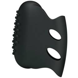 Pretty love - flirtation dedal con vibración steward negro