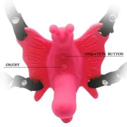 Baile - ultra passionate arnés mariposa vibrador
