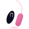 Intense Flippy I huevo vibrador con mando rosa, huevo y mando de frente
