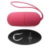 Intense Flippy I huevo vibrador con mando rosa, huevo y mando vistos desde arriba