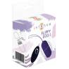 Intense Flippy I bala vibradora con mando morada, caja del producto