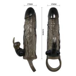 Brave man funda realistica pene con rabbit 16.5 cm negro - - 5 Brave man funda realistica pene con rabbit 16.5 cm negro - - 5