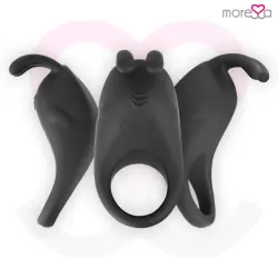 Moressa - brad premium silicone recargable negro
