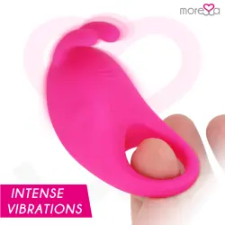 Moressa - brad premium silicone recargable rosa