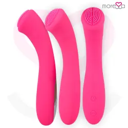 Moressa - celso masajeador duo punto g y suero pelvico premium silicone recargable