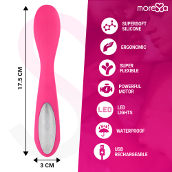 Moressa druso premium silicone recargable - 5