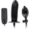 Dildo hinchable con vibración Bigger Joy, con mando y pera