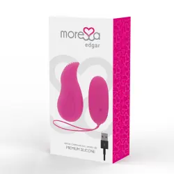 Moressa - edgar set duo huevo remoto y mando con vibración incorporada premium silicone control remoto