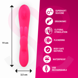 Moressa - gino tickling vaginal premium silicone recargable