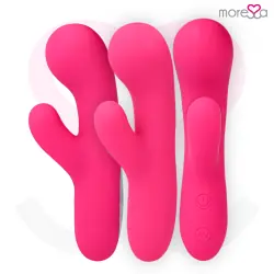 Moressa - jerry clip vibrador punto g y clitoris premium silicone recargable