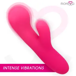 Moressa - jerry clip vibrador punto g y clitoris premium silicone recargable