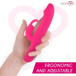 Moressa - molly impulsor up&down y potente vibración premium silicone recargable