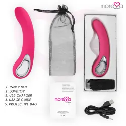 Moressa - nelson masajeador punto g premium silicone recargable