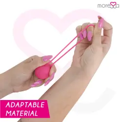 Moressa - osian one entrenamiento suelo pelvico 51gr premium silicona rosa
