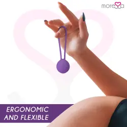 Moressa - osian one entrenamiento suelo pelvico 51gr premium silicona lila