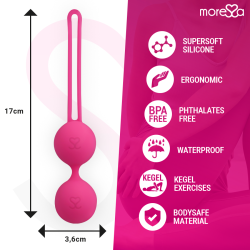 Moressa osian three premium silicona rosa - - 8