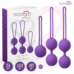 Moressa osian set premium silicona lila - - 5