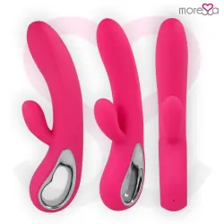 Moressa - troy masajeador punto g y clitoris premium silicone recargable Moressa - troy masajeador punto g y clitoris premium silicone recargable