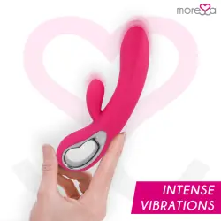 Moressa - troy masajeador punto g y clitoris premium silicone recargable Moressa - troy masajeador punto g y clitoris premium silicone recargable