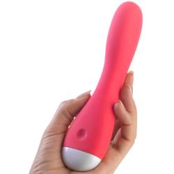 Vibrador Ooh by Je Joue coral en la mano