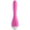 Vibrador Ooh by Je Joue rosa de frente, con el motor
